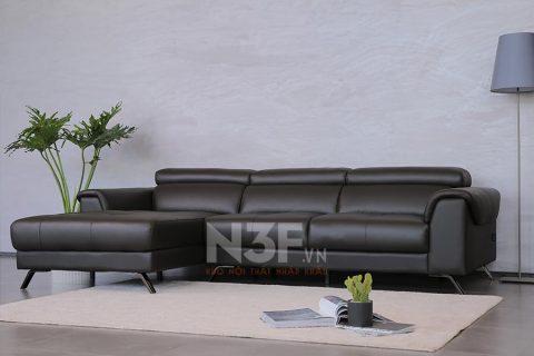 Sofa góc da nhập khẩu HG729