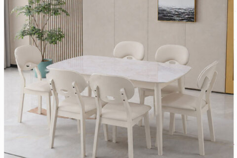 Top 6 Bộ Bàn Ghế Ăn Mặt Đá 4 Ghế Gỗ Nhỏ Gọn Hiện Đại Cho Phòng Ăn Chung Cư Và Nhà Phố Hiện Đại